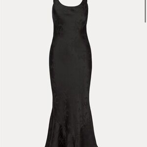 Realisation Par Allegra black dragon dress